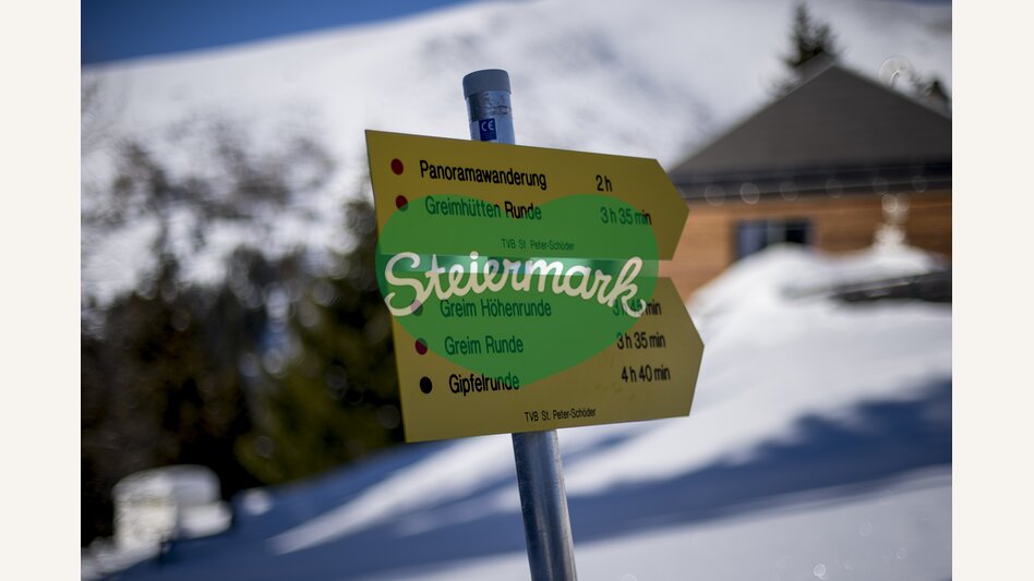 Der Greim: beliebter Wander- und Skitourenberg | © STG | Tom Lamm