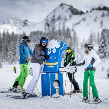 Skifahrer-Jugend auf der Fun Slope am Hauser Kaibling | © STG | Tom Lamm