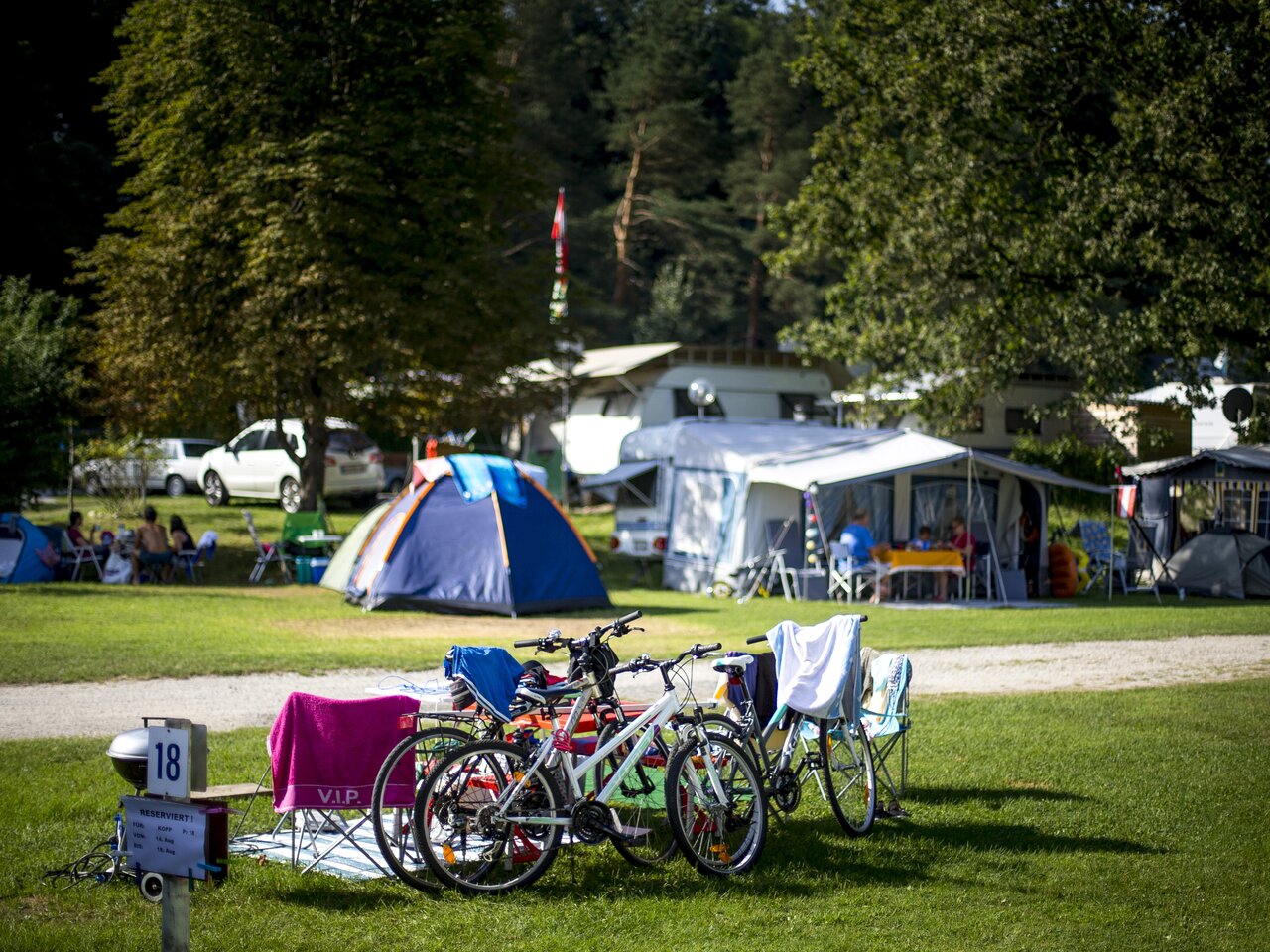 Camping holiday with bicycle | © Steiermark Tourismus | Tom Lamm
