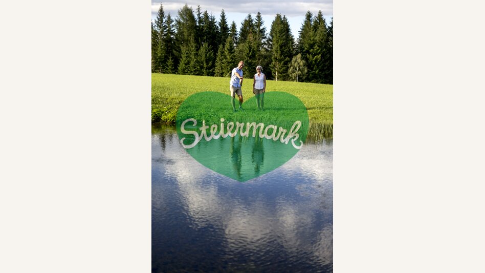 Bei der Zeutschacher Ursprungsquelle | © STG | Tom Lamm