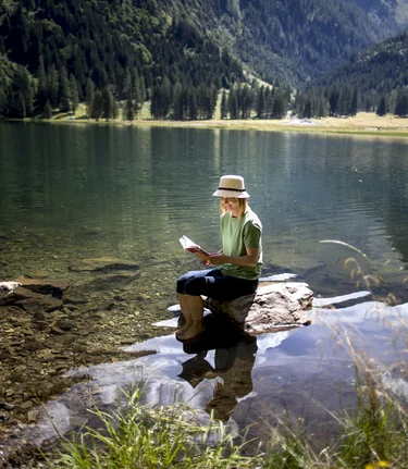Sommerfrische am Schwarzensee, Naturpark Sölktäler | © STG | Tom Lamm