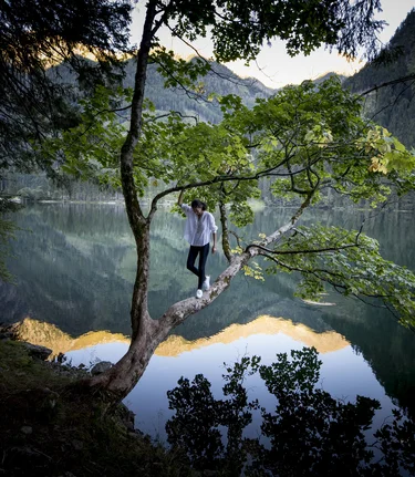 Am Schwarzensee im Naturpark Sölktäler | © STG | Tom Lamm