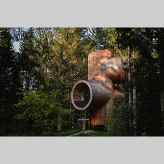 Baumhäuser am Pogusch/Steirereck | © STG | Elena Egger