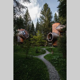 Baumhäuser am Pogusch/Steirereck | © STG | Elena Egger