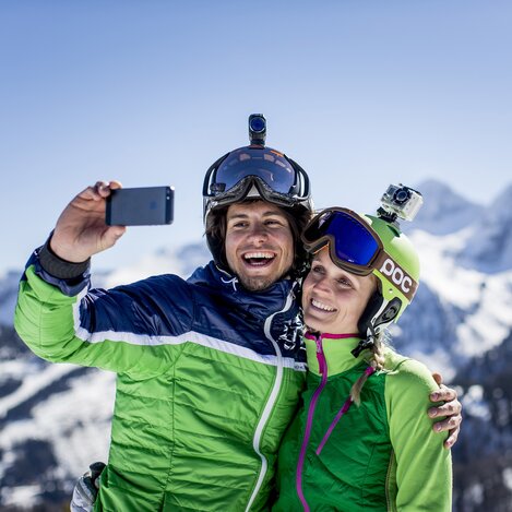 Selfie-Time auf der Planai | © STG | Tom Lamm