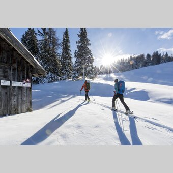 Skitour auf der Frauenalpe | © STG | Tom Lamm