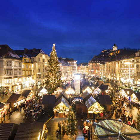 Advent in Graz, Hauptplatz | © Graz Tourismus | Harry Schiffer