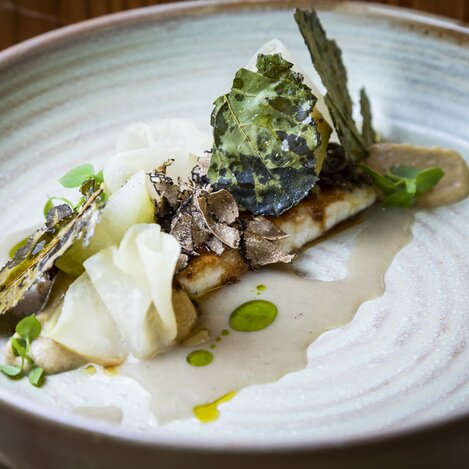 Trüffelspeise beim Grazer Trüffelfestival | © Graz Tourismus | Werner Krug