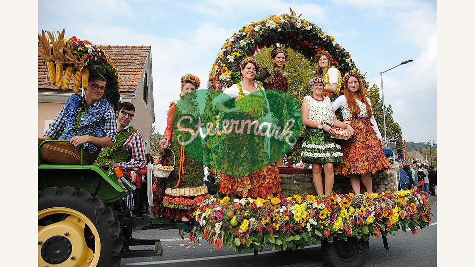 Weinlesefest mit Erntedankumzug in Gamlitz (Südsteiermark) | © STG | Anton Barbic