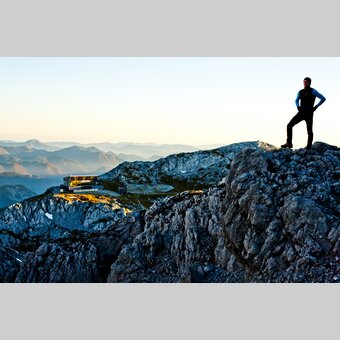 Hochschwab mit Schiestlhaus im Hintergrund | © STG | Tom Lamm | ETZ Projekt Hiking & Biking SI-AT