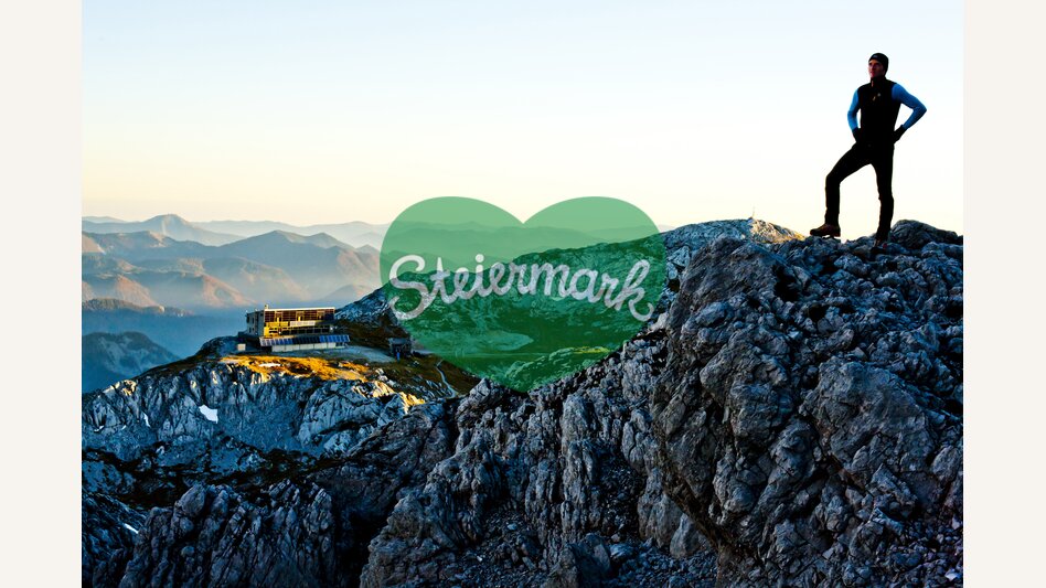 Hochschwab mit Schiestlhaus im Hintergrund | © STG | Tom Lamm | ETZ Projekt Hiking & Biking SI-AT