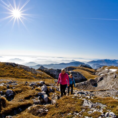 Unterwegs am Hochschwab  | © STG | Tom Lamm | ETZ Projekt Hiking & Biking SI-AT