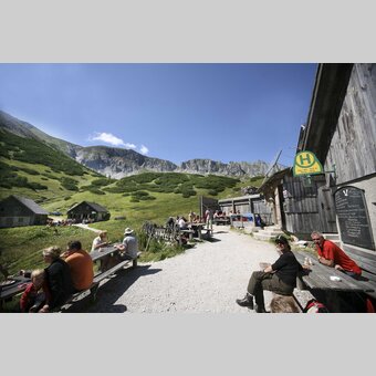 Herzerhütte/Fölzalm am Hochschwab | © STG | Der Plankenauer