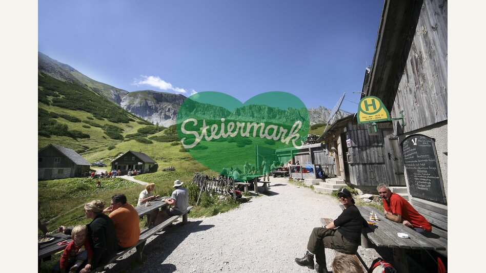 Herzerhütte/Fölzalm am Hochschwab | © STG | Der Plankenauer