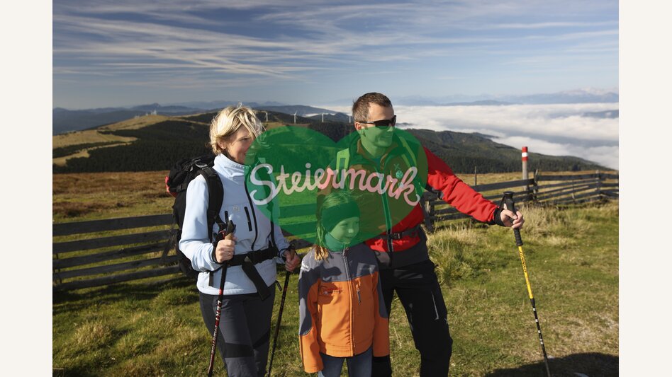 Familienwandern zwischen Stuhleck und Pretul | © STG | Harry Schiffer