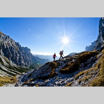 Aufstieg zum Hochschwabgipfel | © STG | Tom Lamm | ETZ Projekt Hiking & Biking SI-AT