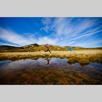 Auf der Schneealm im Naturpark Mürzer Oberland | © STG | Tom Lamm | ETZ Projekt Hiking & Biking SI-AT