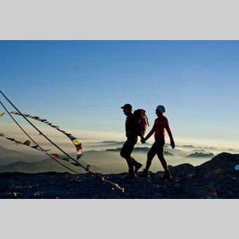 Am Hochschwabgipfel | © STG | Tom Lamm | ETZ Projekt Hiking & Biking SI-AT