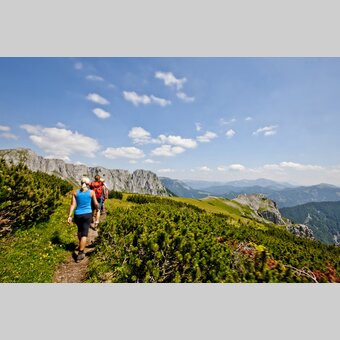 Unterwegs am Hochschwab | © STG | Tom Lamm | ETZ Projekt Hiking & Biking SI-AT