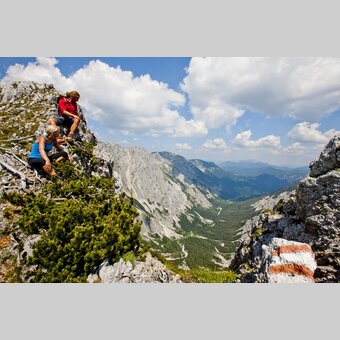 Unterwegs am Hochschwab | © STG | Tom Lamm | ETZ Projekt Hiking & Biking SI-AT