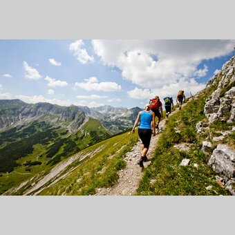 Aufstieg zum Hochschwab | © STG | Tom Lamm | ETZ Projekt Hiking & Biking SI-AT