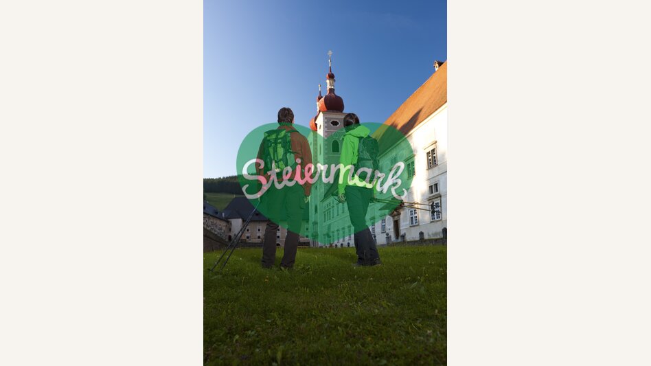 Beim Stift St. Lambrecht im Naturpark Zirbitzkogel-Grebenzen | © STG | Harry Schiffer | ETZ-Pilgrimage Europe SI-AT