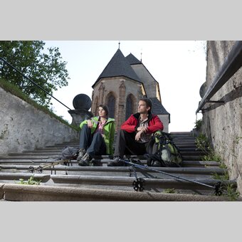 Beim Stift St. Lambrecht im Naturpark Zirbitzkogel-Grebenzen | © STG | Harry Schiffer | ETZ-Pilgrimage Europe SI-AT