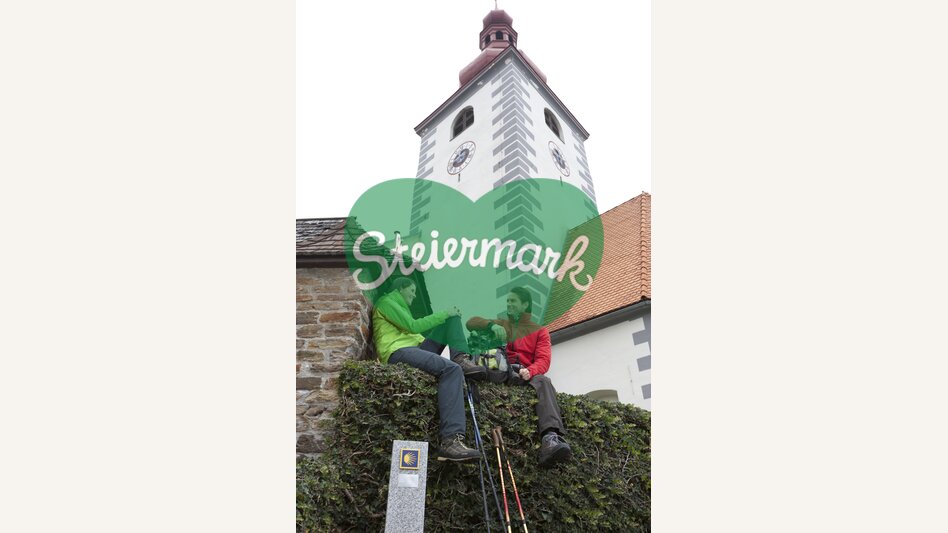 Am Weststeirischen Jakobsweg in Edelschrott | © STG | Harry Schiffer | ETZ-Pilgrimage Europe SI-AT