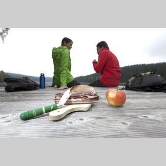 Jausenzeit am Packer Stausee | © STG | Harry Schiffer | ETZ-Pilgrimage Europe SI-AT