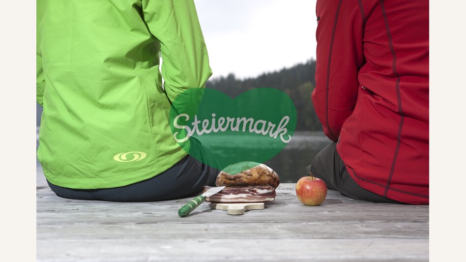 Jausenzeit am Packer Stausee | © STG | Harry Schiffer | ETZ-Pilgrimage Europe SI-AT