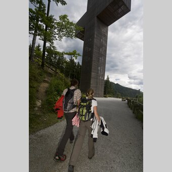 Veitscher Pilgerkreuz am Mariazeller Weg | © STG | Leo Himsl | ETZ-Pilgrimage Europe SI-AT