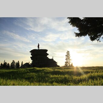 Teufelstein in den Fischbacher Alpen | © Andrea Rennhofer