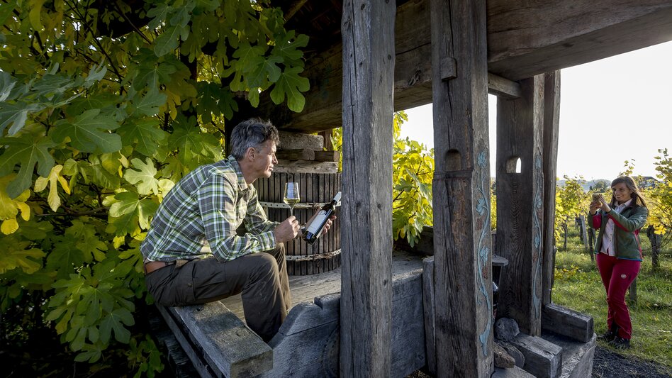 Traminer enjoyment near Klöch | © Steiermark Tourismus | Tom Lamm