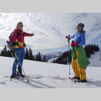 Schneeschuhwandern am Niederalpl | © WEGES | Weges