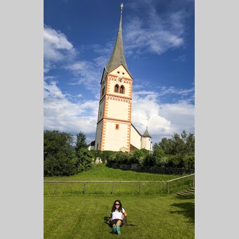 Kirche St. Peter am Kammersberg an der Wanderroute Vom Gletscher zum Wein | © STG | Martina Traisch