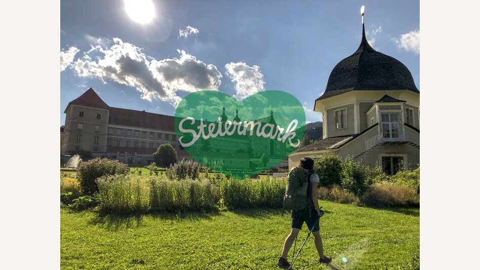 Ankunft beim Stift St. Lambrecht | © STG | Martina Traisch