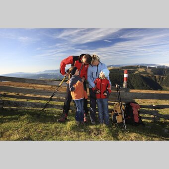 Familienwandern am Stuhleck | © STG | Harry Schiffer