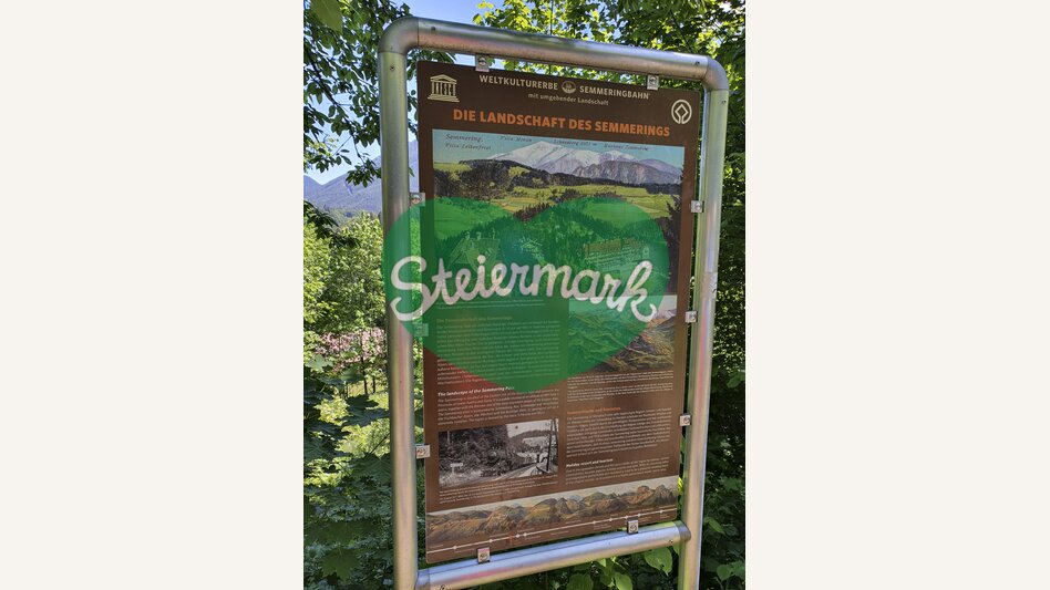 Bahnwanderweg am UNESCO Weltkulturerbe Semmeringbahn | © STG | Günther Steininger