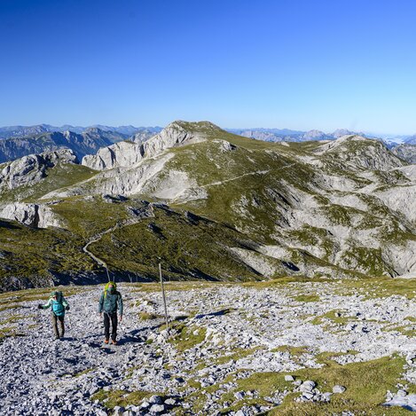 Am Weg von der Sonnschienalm zum Schiestlhaus | © STG | pixelmaker.at