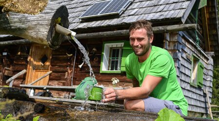 Erfrischung auf der Alm | © STG | pixelmaker.at