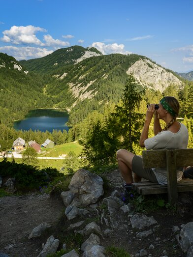 At the Steirerseebankerl on Tauplitz | © Steiermark Tourismus | pixelmaker.at