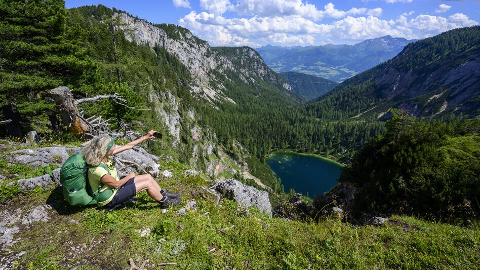At the Ahornsee lake | © Steiermark Tourismus | pixelmaker.at