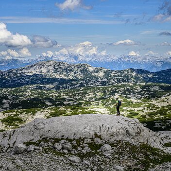 Am Weg vom Dachstein-Gletscher zum Guttenberghaus | © STG | pixelmaker.at