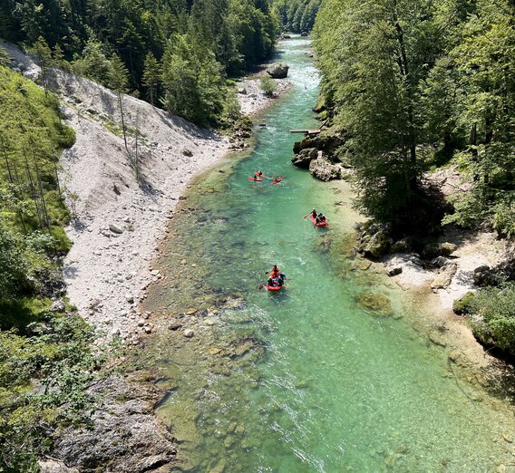Raften in der Salza | © STG | Günther Steininger