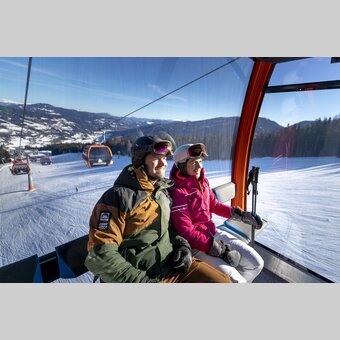 Mit der Gondel zum Skivergnügen am Kreischberg | © STG | Tom Lamm