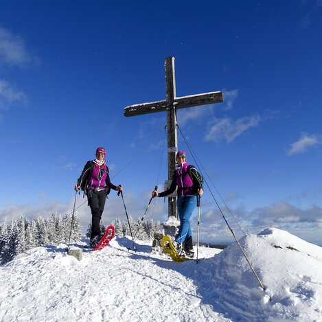 Schneeschuhwandern am Steinplan | © WEGES | Weges
