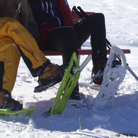 Schneeschuhwandern | © WEGES | Weges