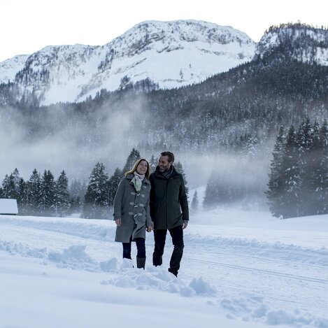 Winterspaziergang auf der Blaa-Alm | © STG | Tom Lamm