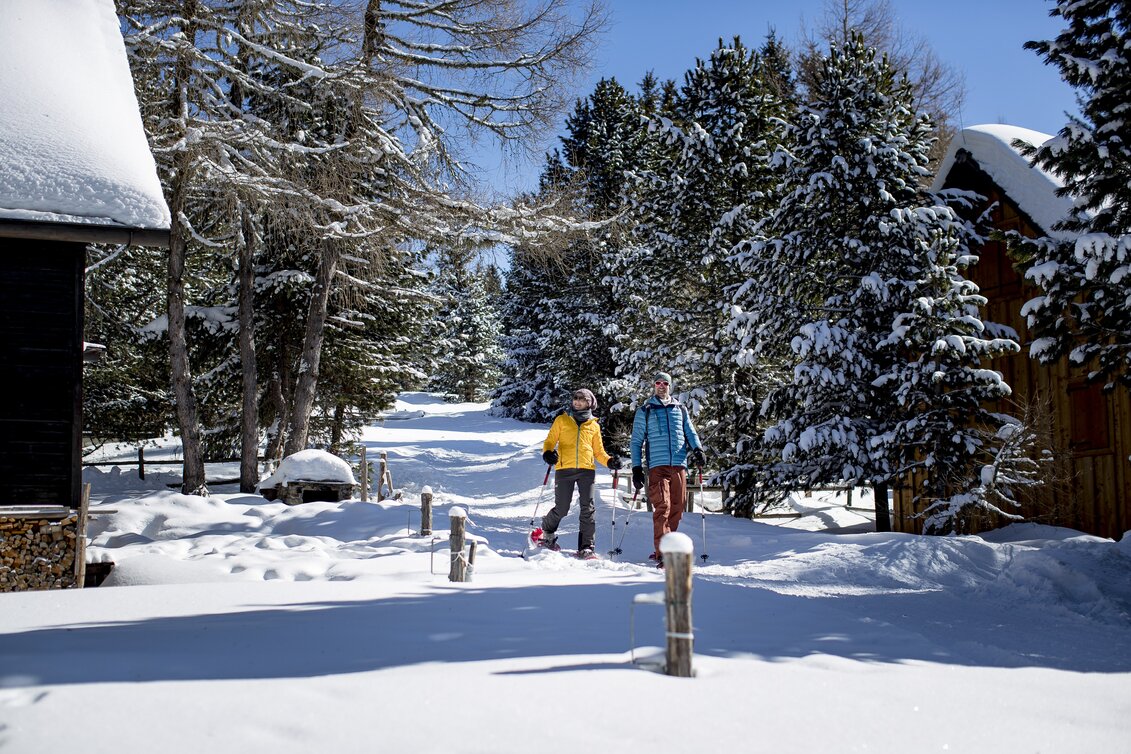 Schneeschuhwandern bei der Tonnerhütte am Zirbitzkogel | © STG | Tom Lamm