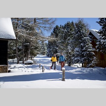 Schneeschuhwandern bei der Tonnerhütte am Zirbitzkogel | © STG | Tom Lamm